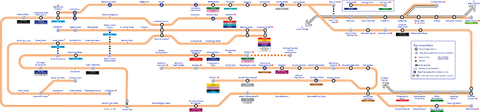 Overground In car Diagram PNG