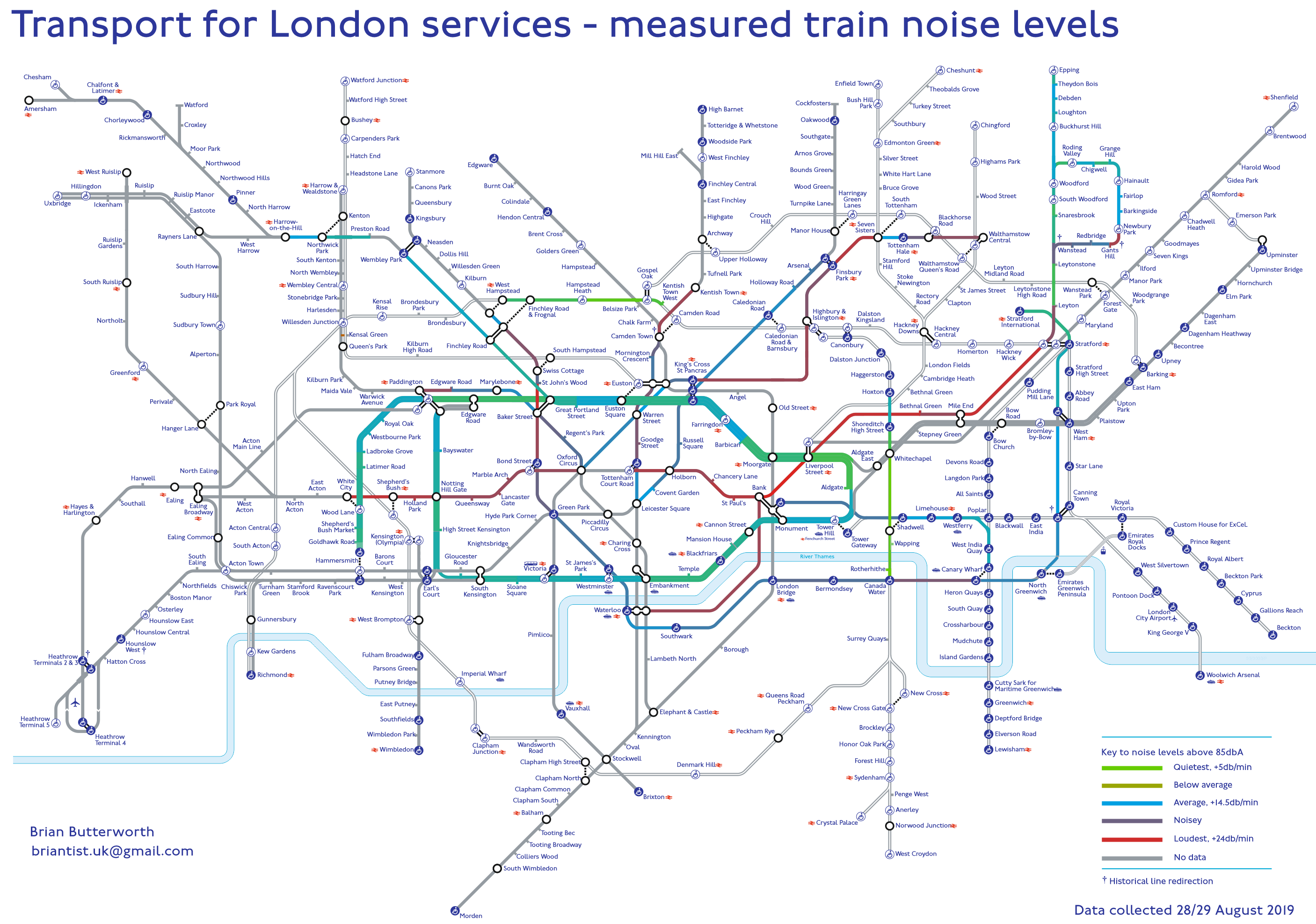 Useful underground noise computation - Open Data - TfL Tech Forum